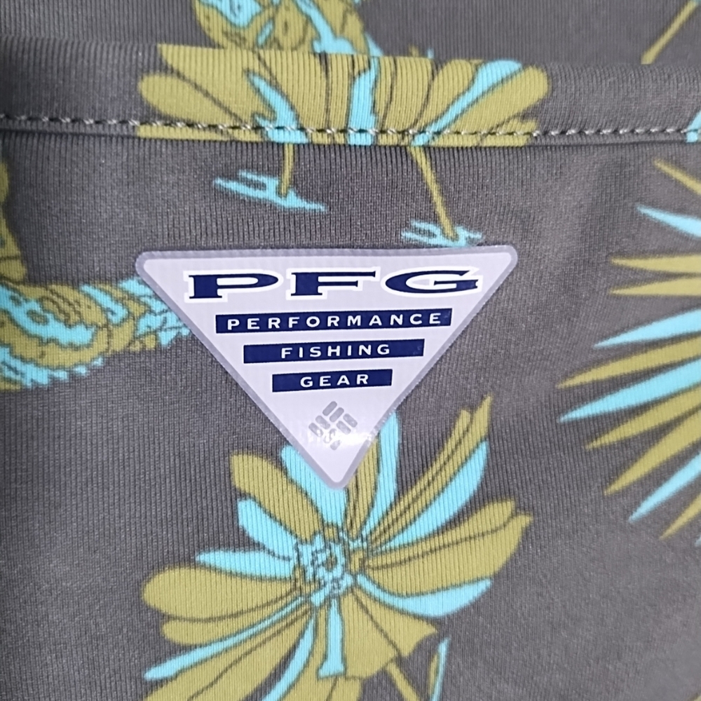 Columbia PFG Freezer lll Dress 3X Cypress Floridays Tank Golf Performance UPF 50 - Picture 3 of 10